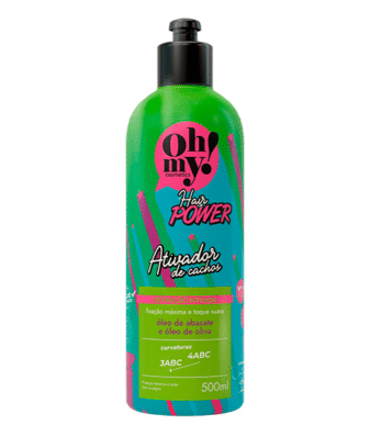 ATIVADOR DE CACHOS HAIR POWER 500ML - OH MY