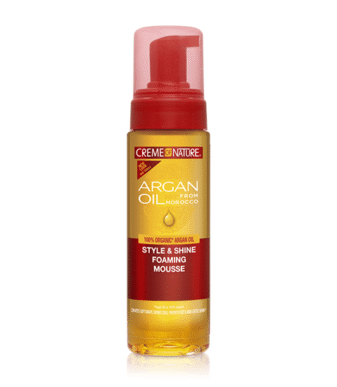 Creme of Nature Argan Oil Style & Shine Foaming Mousse – 207 ml