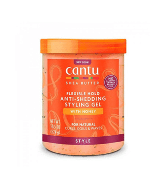 Cantu Shea Butter Maximum Hold Anti-Shedding Styling Gel with Honey – 524 g