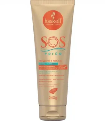HASKELL SOS Verão Creme 4 em 1 Pré e Pós Sol 240ml
