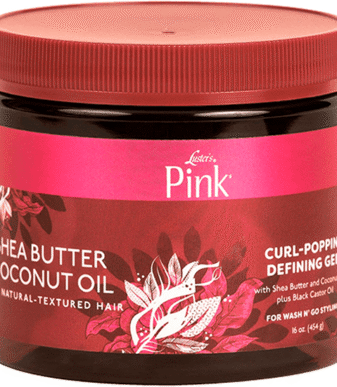 Luster's Pink Shea Butter Coconut Oil Curl Poppin' Defining Gel – 454 g