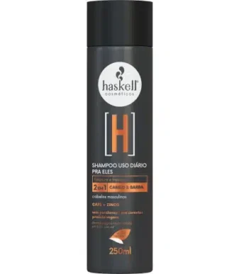 HASKELL Shampoo Cabelo e Barba Pra Ele 250ml