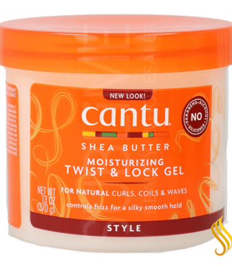 Cantu Shea Butter for Natural Hair Moisturizing Twist & Lock Gel – 370 g