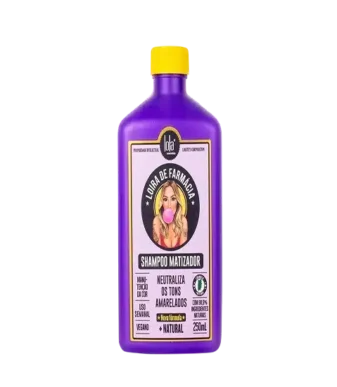 Lola Loira de Farmácia – Shampoo Matizador 250ml