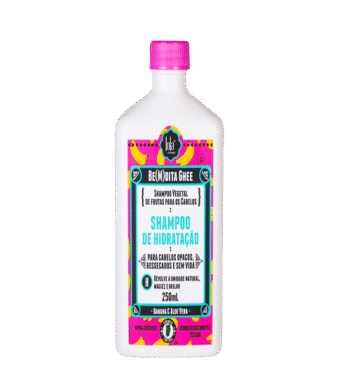 Lola Be(m)dita Ghee – Shampoo de Hidratação Banana & Aloe Vera 250ml