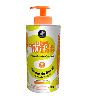 Lola Cosmetics Plot Twist Creme Buriti Ativador de Cachos 480g