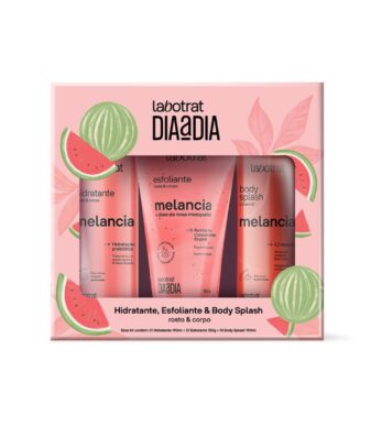 Labotrat Kit Trio Melancia – Esfoliante + Hidratante + Body Splash